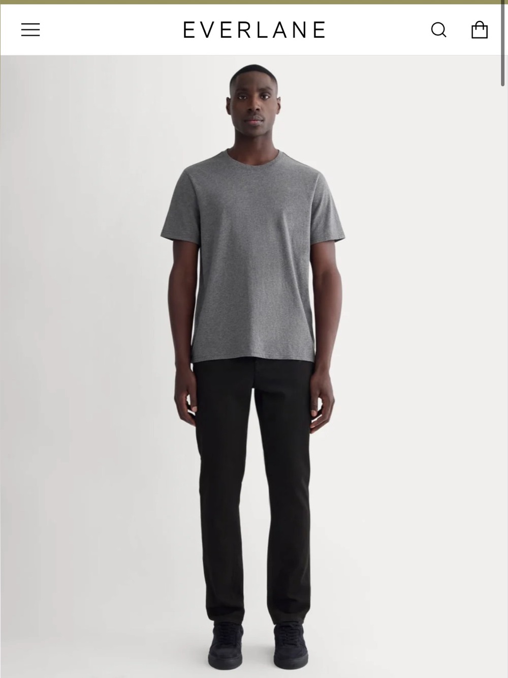 EVERLANE THE ESSENTIAL ORGANIC CREW